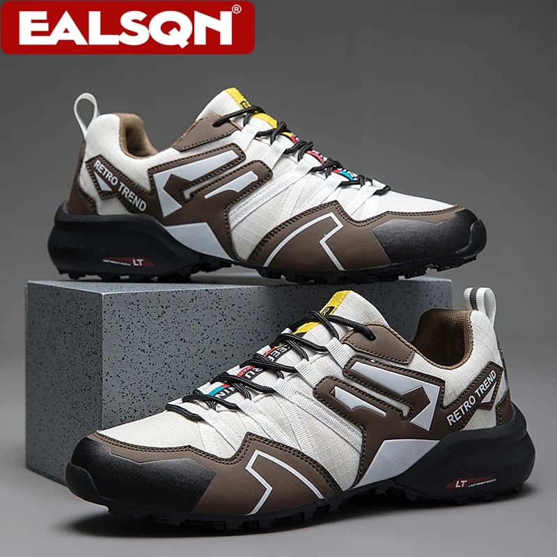 Baskets de randonnée tactiques pour hommes, résistantes à l'usure, antidérapantes, chaussures de tre