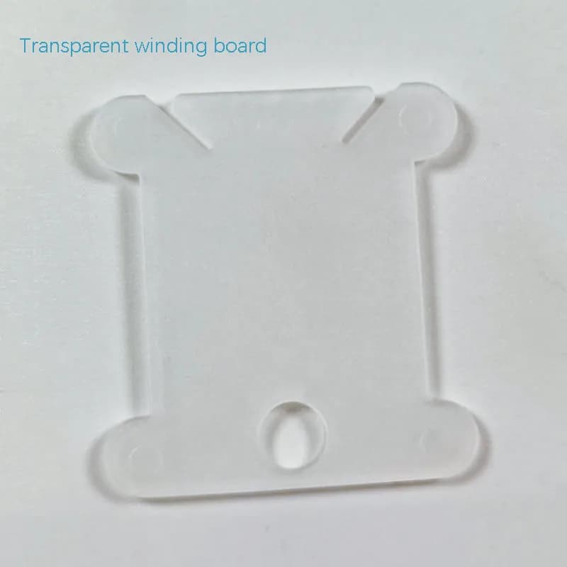 Porte-fil à broder, bobine artisanale, support de rangement pour point de croix, planche de fil à co