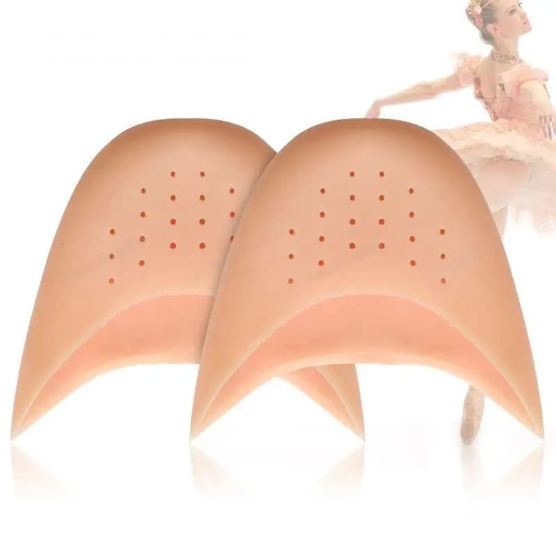 Semelles intérieures de protection des orteils en Silicone pour l'avant-pied, coussinet de chaussure