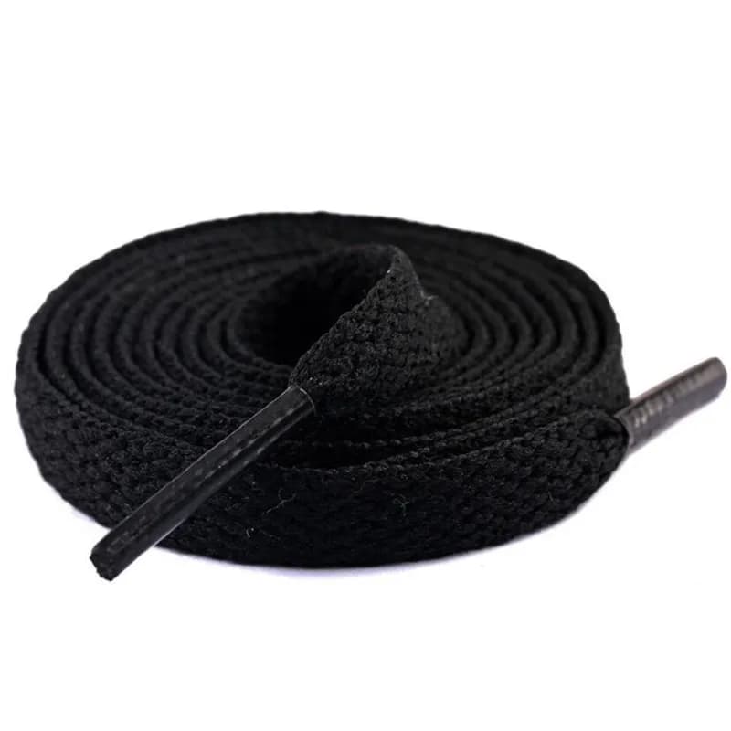 1 paire de lacets plats pour baskets 13 couleurs lacets de chaussures en tissu blanc noir lacets de