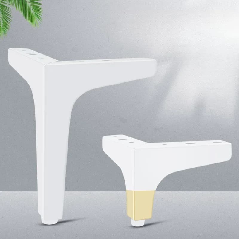 4 pièces 13cm pieds de Table basse en métal moderne pour meubles pieds de canapé lit chaise bureau c