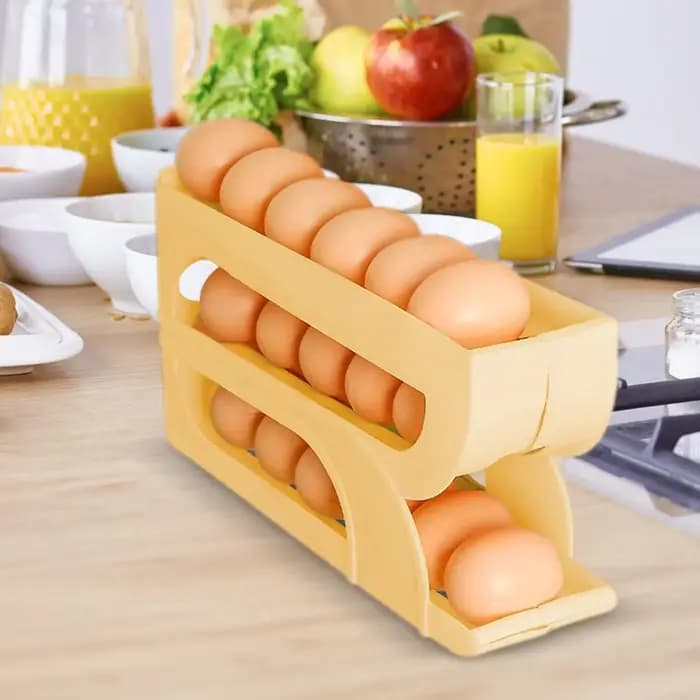 Nouveau Distributeur Automatique d'Œufs pour Cuisine Domestique – Support Organisateur