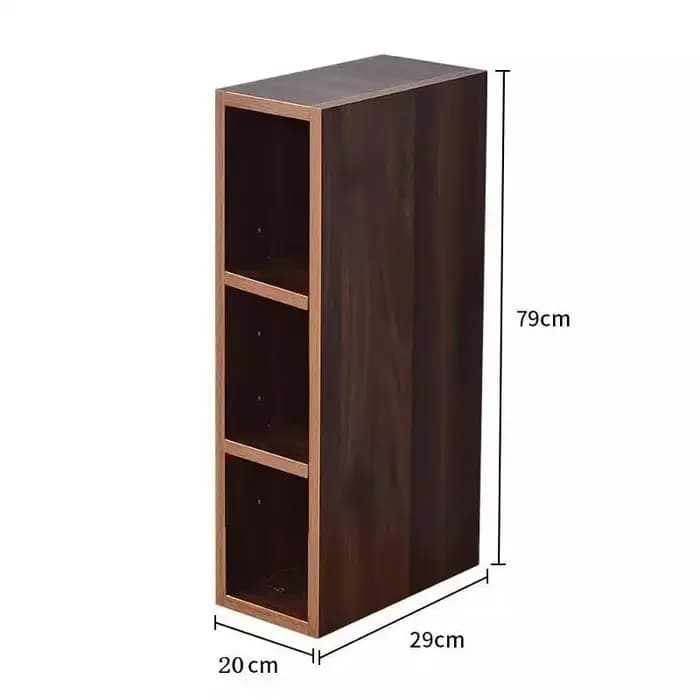Mur d'armoire en bois massif écologique, crack de tête de lit de cuisine