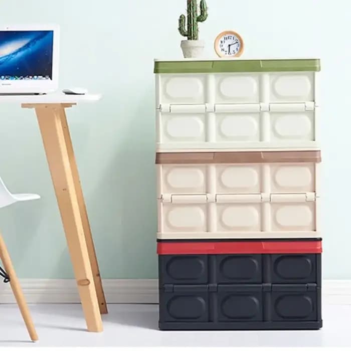 Boîtes de rangement de coffre de voiture en plastique