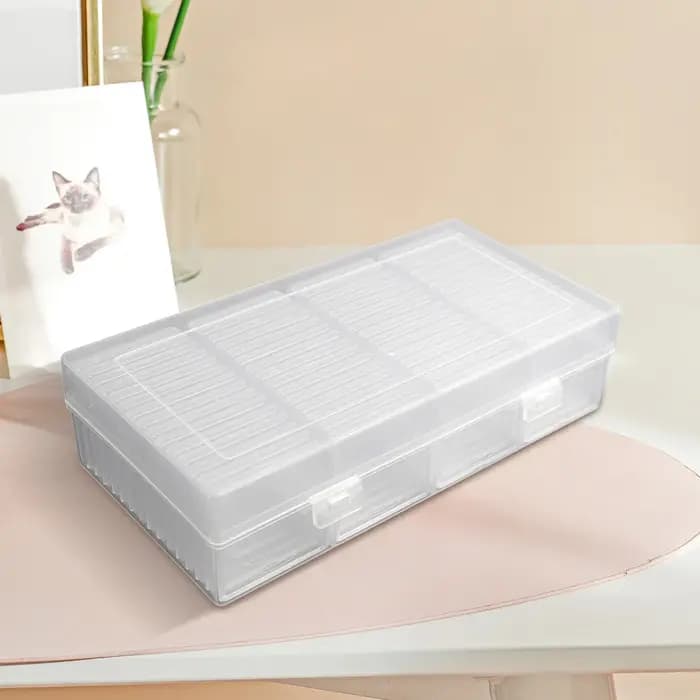 Organisateur de Collection 60 pièces, boîte de rangement, étui à capsules de pièces de monnaie, conteneur carré, étui de protection pour pièces de monnaie à collectionner, organisateur de pièces de mo