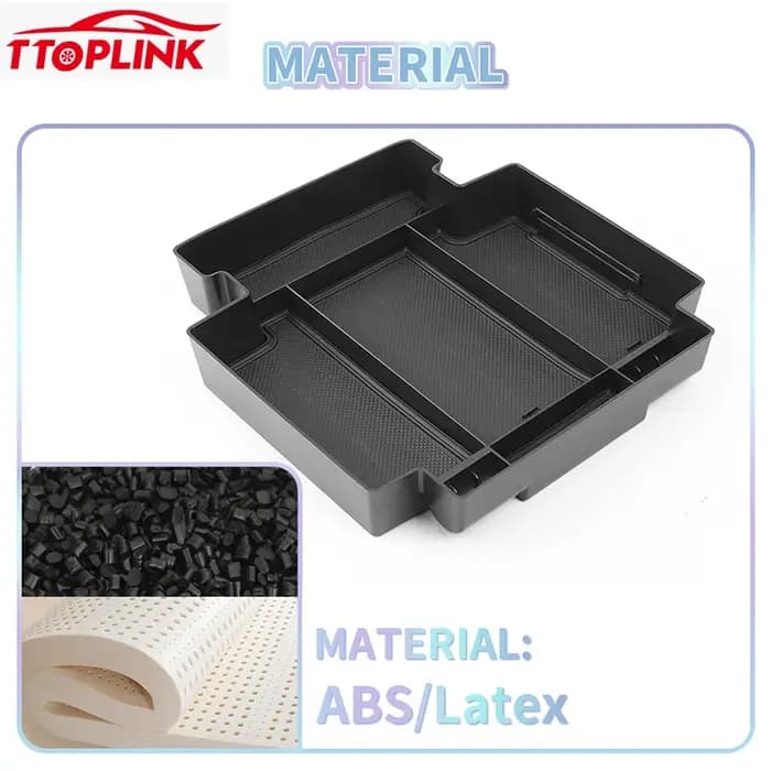 TTOPLINK – boîte de rangement pour accoudoir de Console centrale intérieure ABS