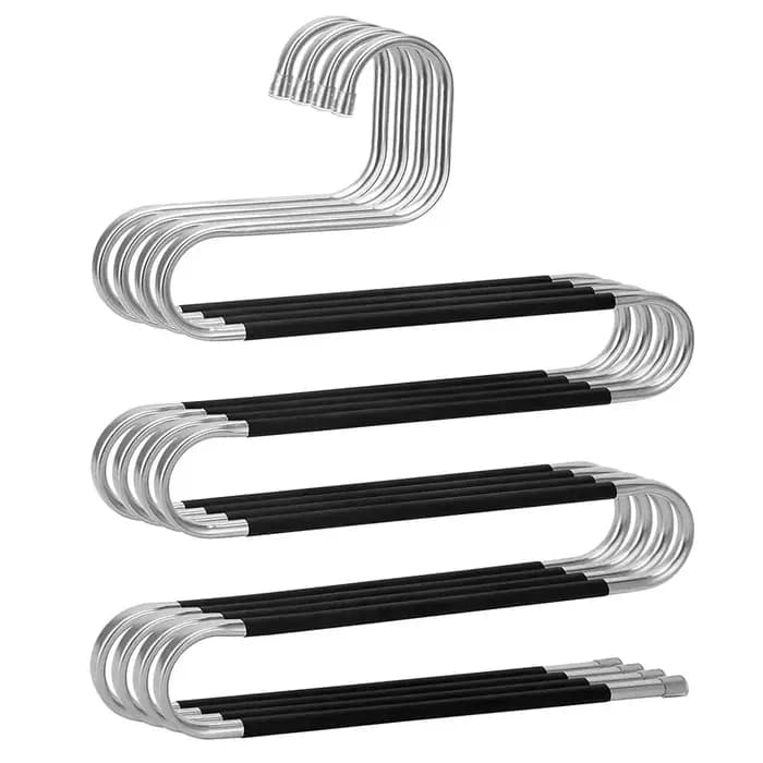 Porte-pantalon en acier inoxydable 1/2/3 pièces