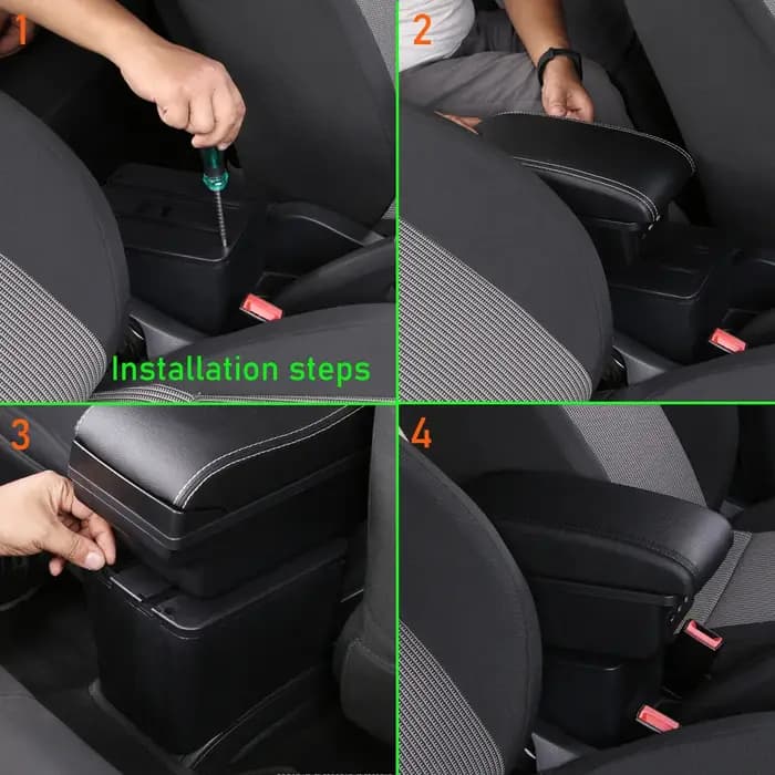 Boîte d'accoudoir de voiture pour SUZUKI Swift