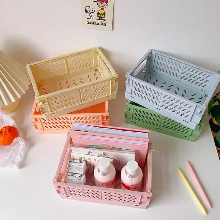Caisse pliable en plastique