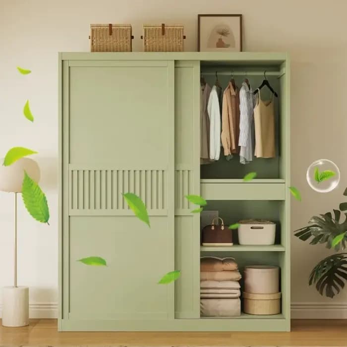 Organiseurs de garde-robe en métal esthétiques