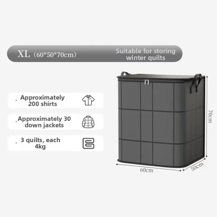 Sac de rangement pour vêtements de grande capacité