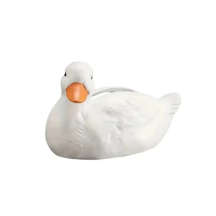 Boîte à serviettes en papier mignonne, boîte à mouchoirs en forme de canard, décor multifonctionnel