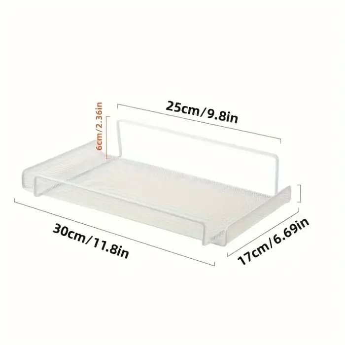 Étagère murale en acier inoxydable pour routeur