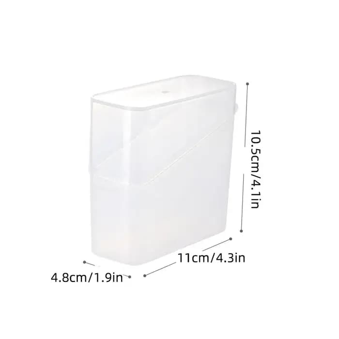 Houseeker-Boîte de rangement transparente pour sachets de thé
