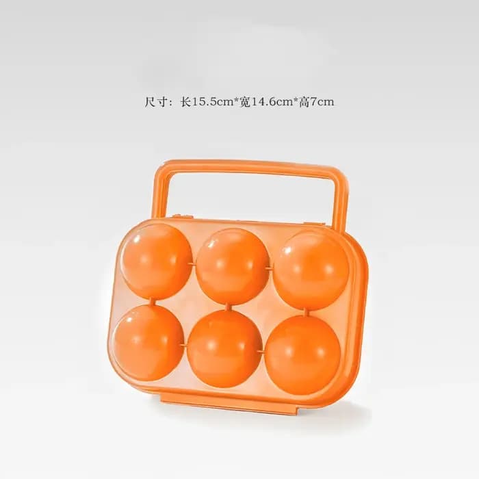 Boîte de rangement pour œufs à 6/12 compartiments