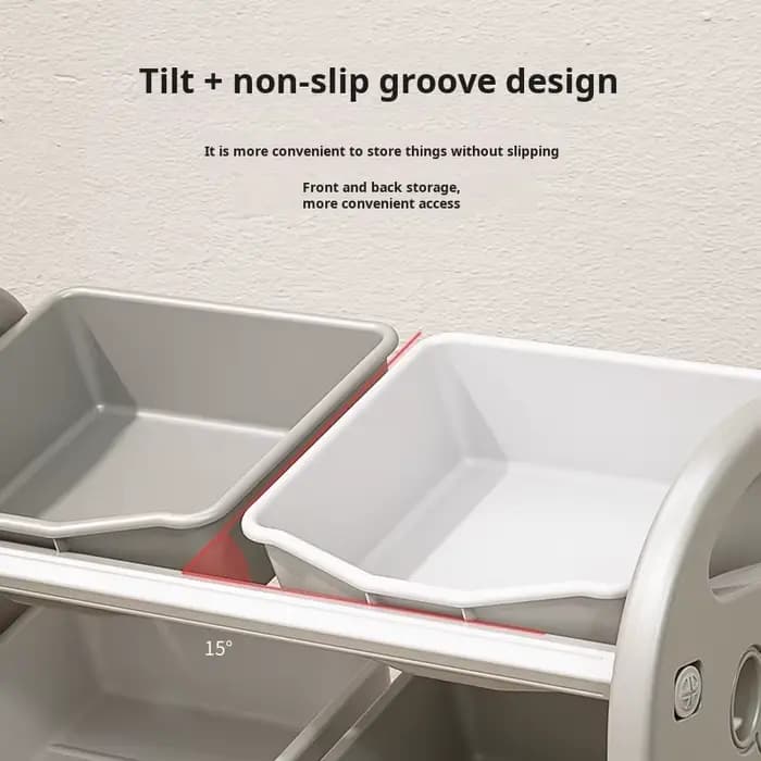 Armoire de rangement pour jouets d'enfants, grande capacité, multifonctionnelle, boîte de rangement pour classification et tri