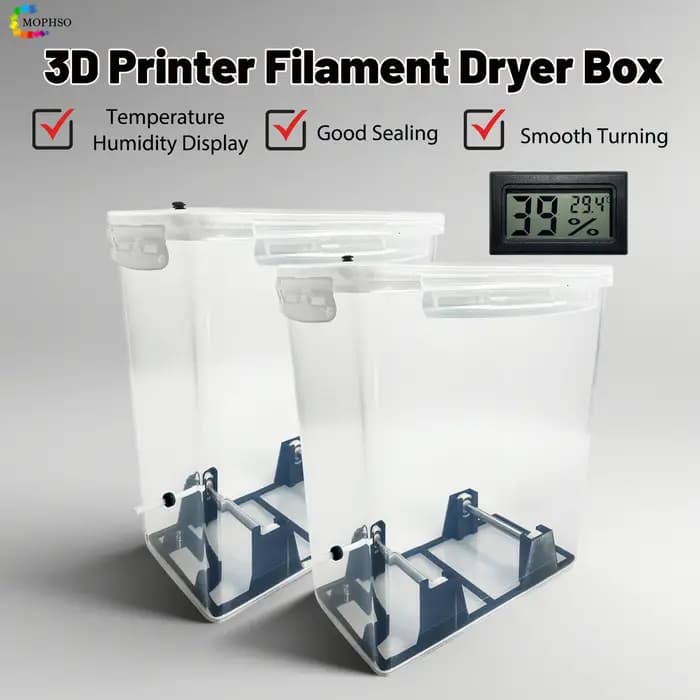 Boîte de rangement de Filament d'imprimante 3D, sèche-Filament PLA, sécurité, résistant à l'humidité, étanchéité, garde le Filament sec, boîte sèche d'imprimante 3d