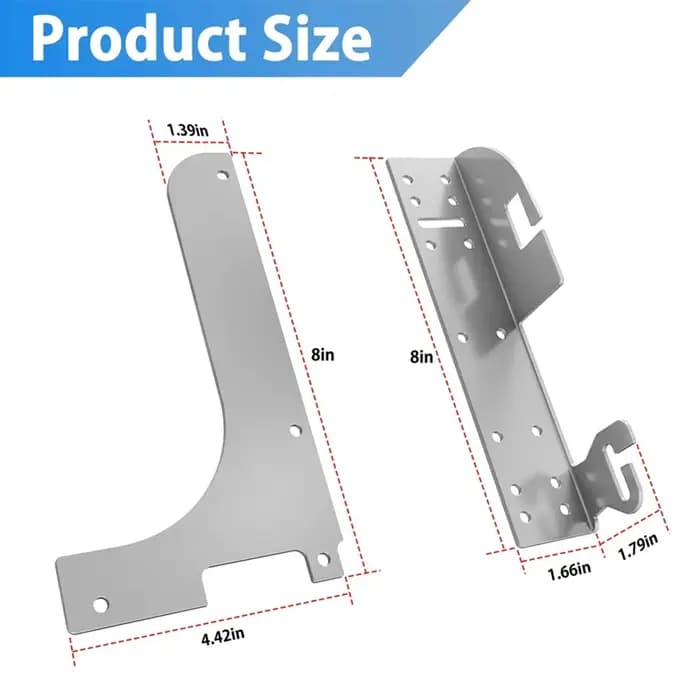 Pour ré-a-shelf 5WB1 5WB2 série pour Base de cuisine armoire organisateur panier RV étagère porte Kit de montage
