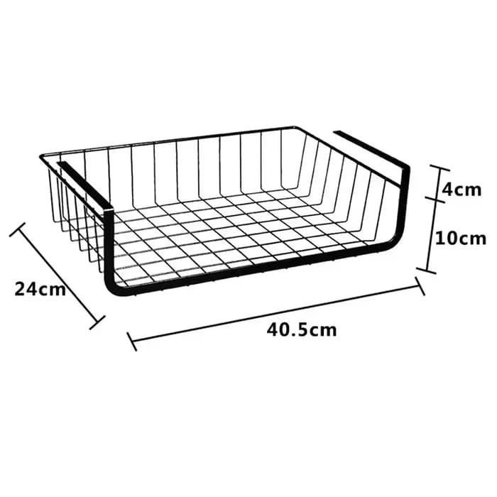 Panier de rangement pour la maison, support multifonctionnel de cuisine sous l'armoire, panier organisateur de fil