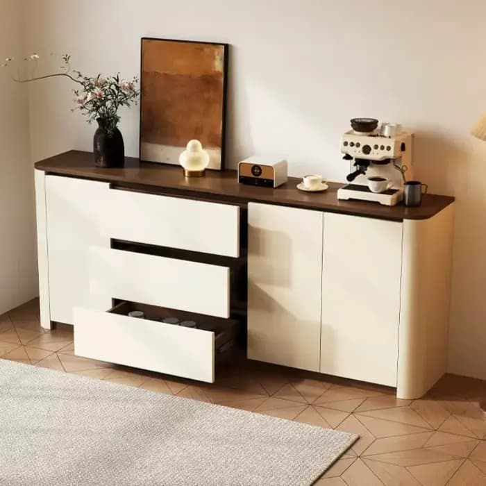Étagère de rangement de luxe sur pied pour salon