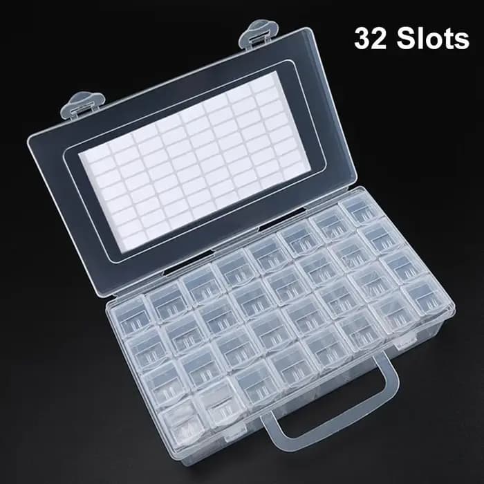 Coffret de rangement de perles de peinture diamant