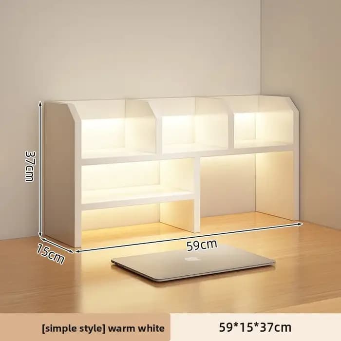 Nouvelle étagère de bureau multi-niveaux pour chambre, bureau, salon – Meuble de rangement simple po