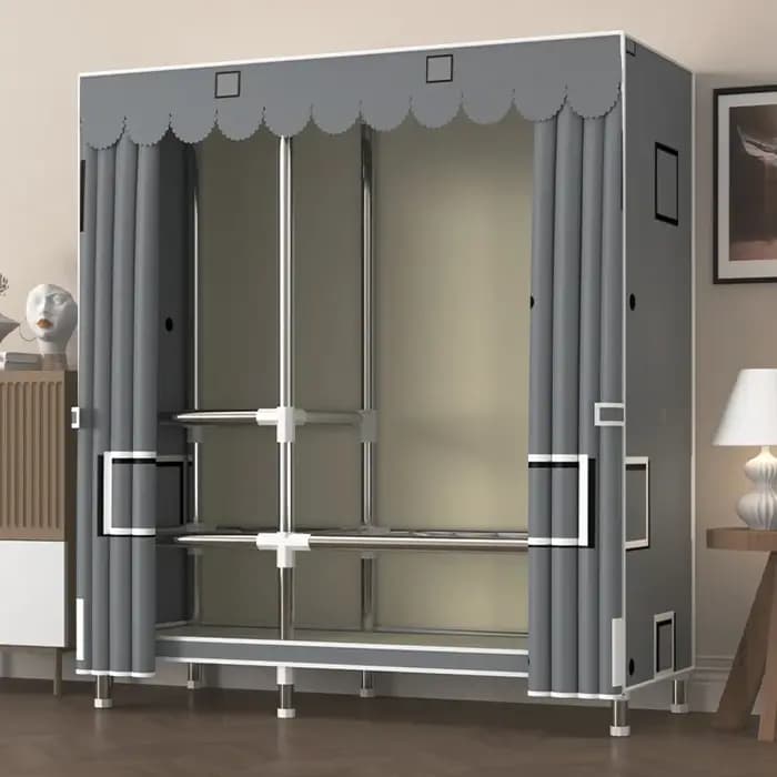 Accueil simple armoire support rangement placard organisateur
