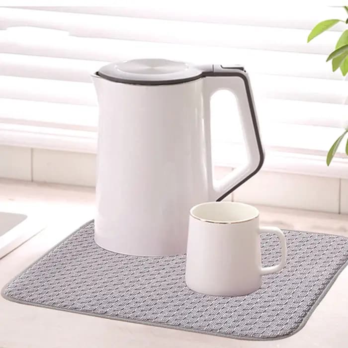 Tapis de séchage de la vaisselle de cuisine