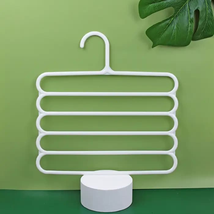 Cintres pour vêtements, supports pour pantalons, organisateurs de rangement de placard, 5 couches po