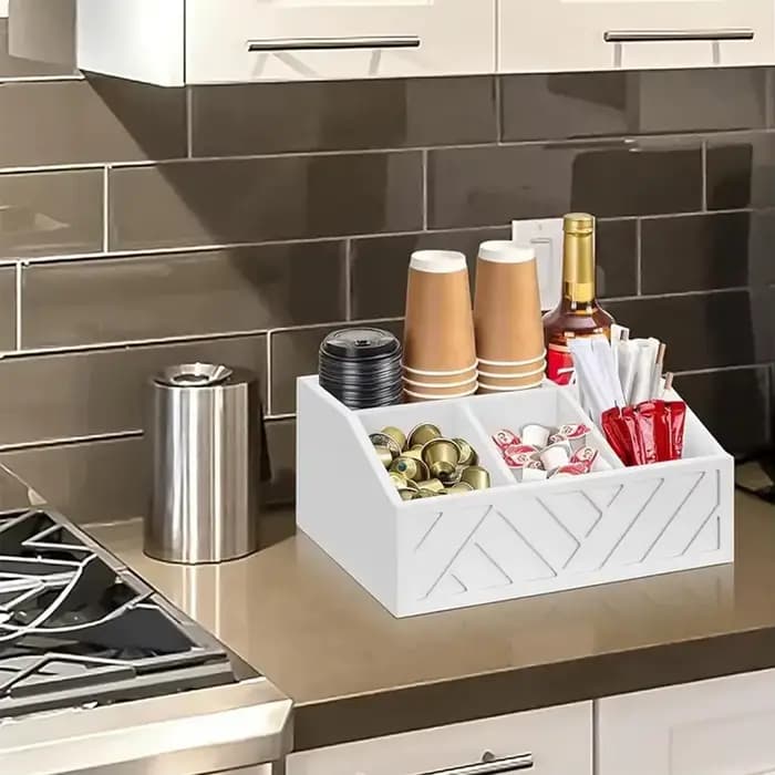 Boîte de rangement de sachets de café
