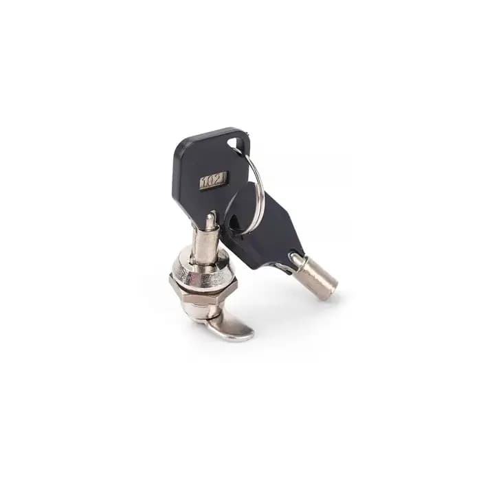Serrure à came de sécurité à point unique en métal pour porte d'armoire de boîte aux lettres MS102 MS403