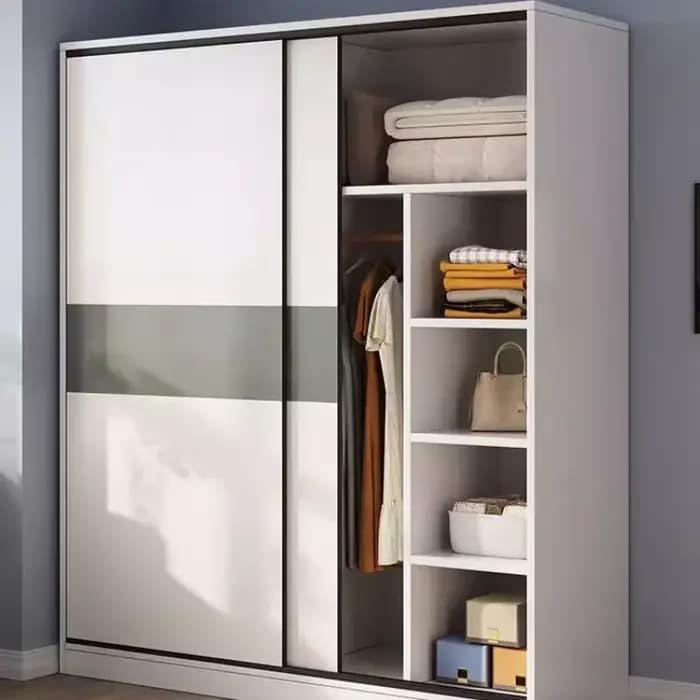 Armoires de rangement de luxe avec portes étagées