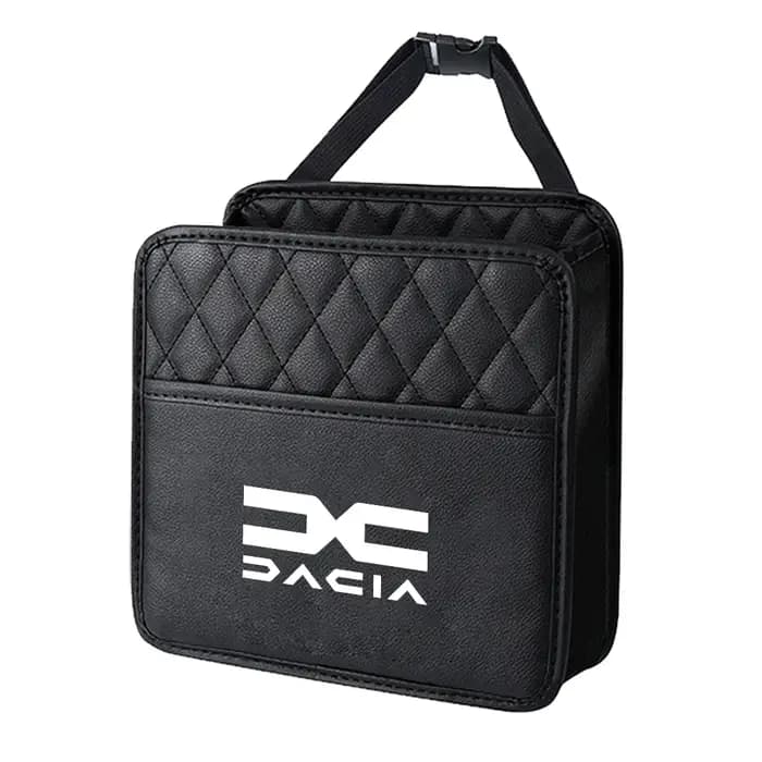 Boîte de rangement pour siège arrière de voiture, organisateur suspendu pour siège auto, sacs en cuir pour Dacia Bigster Spring Duster Sandero Jogger Dokker Lodgy