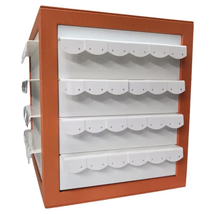 Armoire d'affichage et de rangement polyvalente