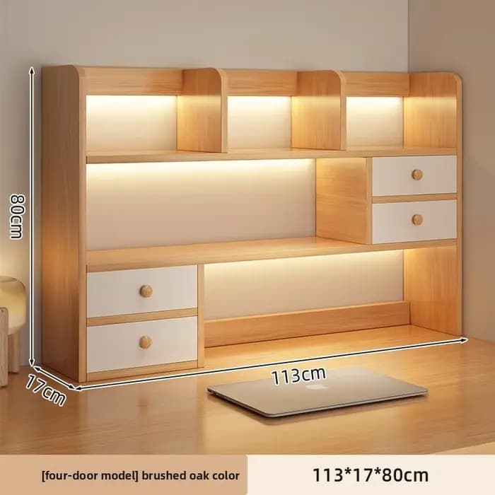 Nouvelle étagère de bureau multi-niveaux pour chambre