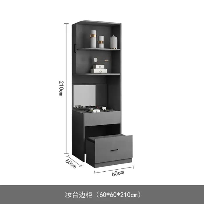 Armoire de rangement minimaliste nordique sur pied pour adultes, grande armoire moderne, meuble de r