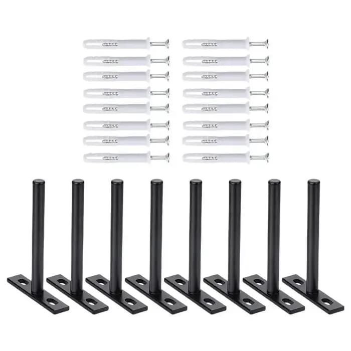 652F 4/6/8 pièces supports d'étagère en stratifié Support