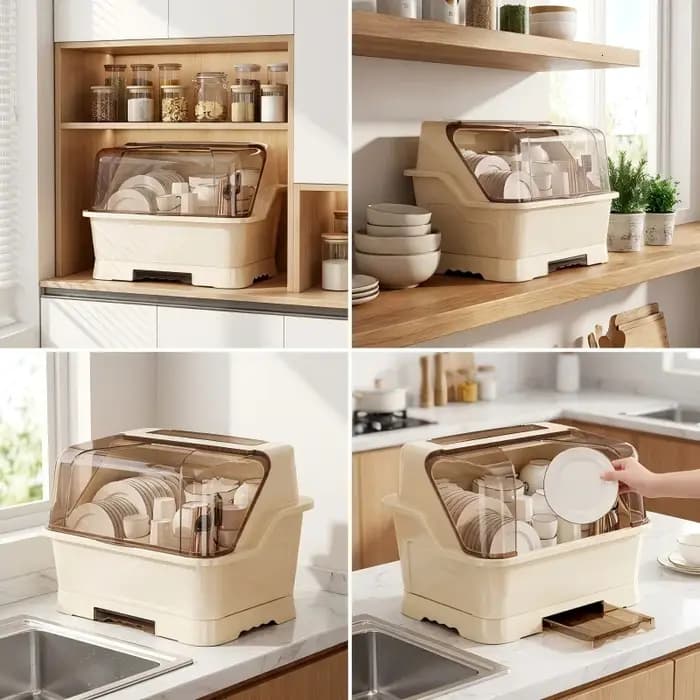 Nouvelle boîte de rangement multifonctionnelle pour cuisine
