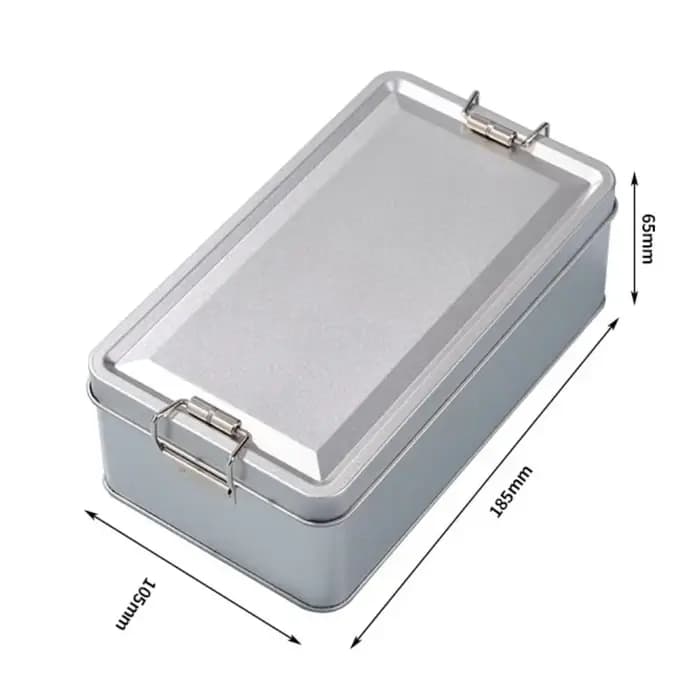 Boîte en fer rectangulaire de haute qualité