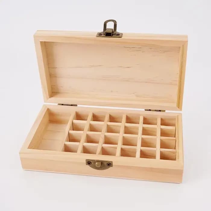 Boîte d'huiles essentielles de grande capacité