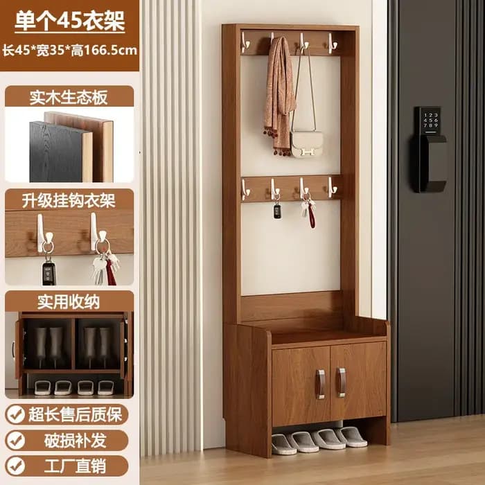 Étagère de rangement pour chaussures en bois, gain de place, pour salon, extérieur de maison, organi