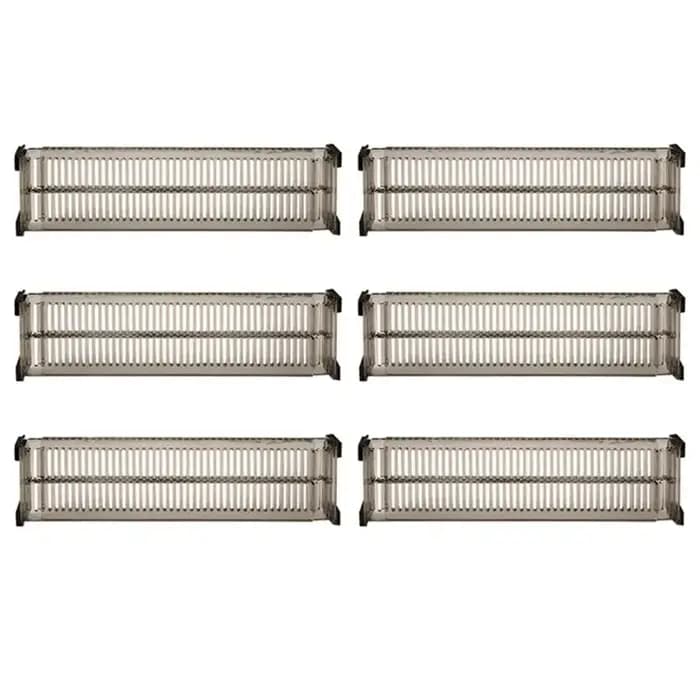 Système de séparation de tiroirs VELIF réglable pour organisateurs de rangement extensibles, séparat