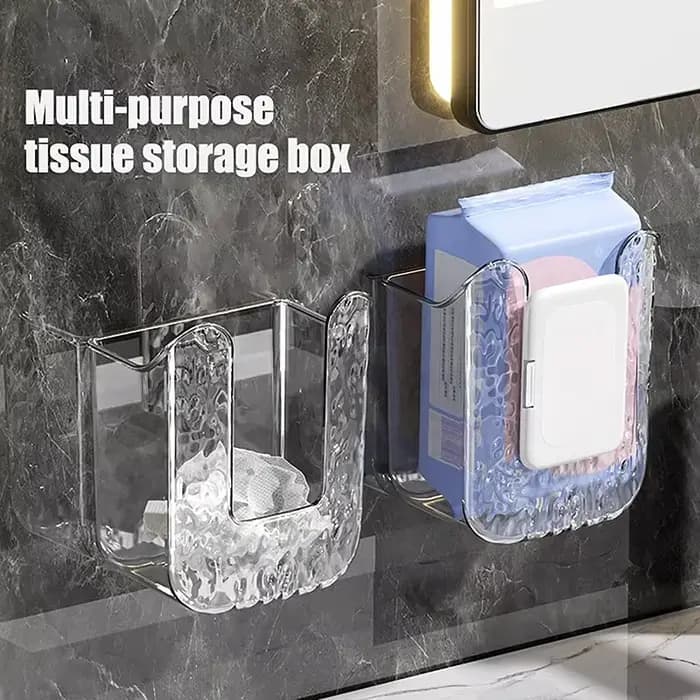 Boîte à mouchoirs pour salle de bain