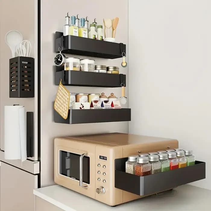 Panier magnétique de rangement pour réfrigérateur
