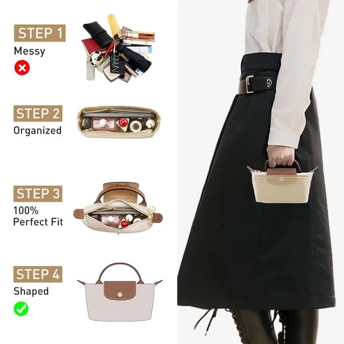 Organisateur de sac pour Longchamp