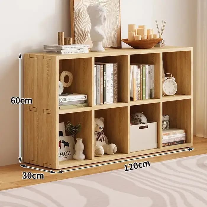 Supports de rangement sur pied en bois massif