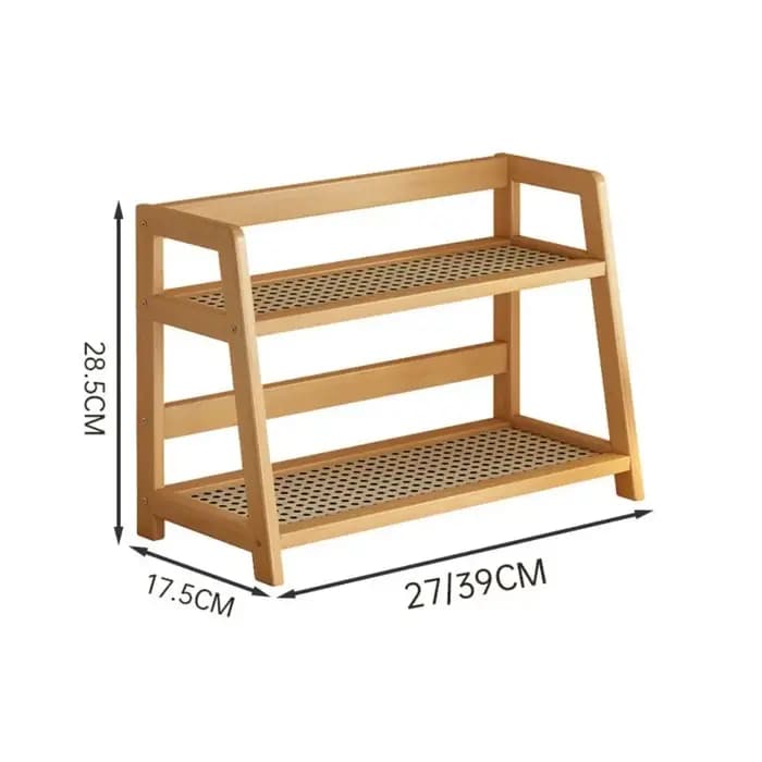 Étagère de rangement en bois pour cuisine