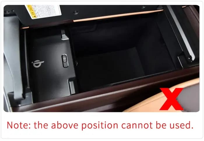 Smabee-Boîte de rangement pour accoudoir LEXUS