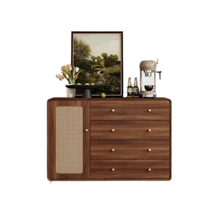 Boîte de rangement Design armoire sur pied grande vitrine salon