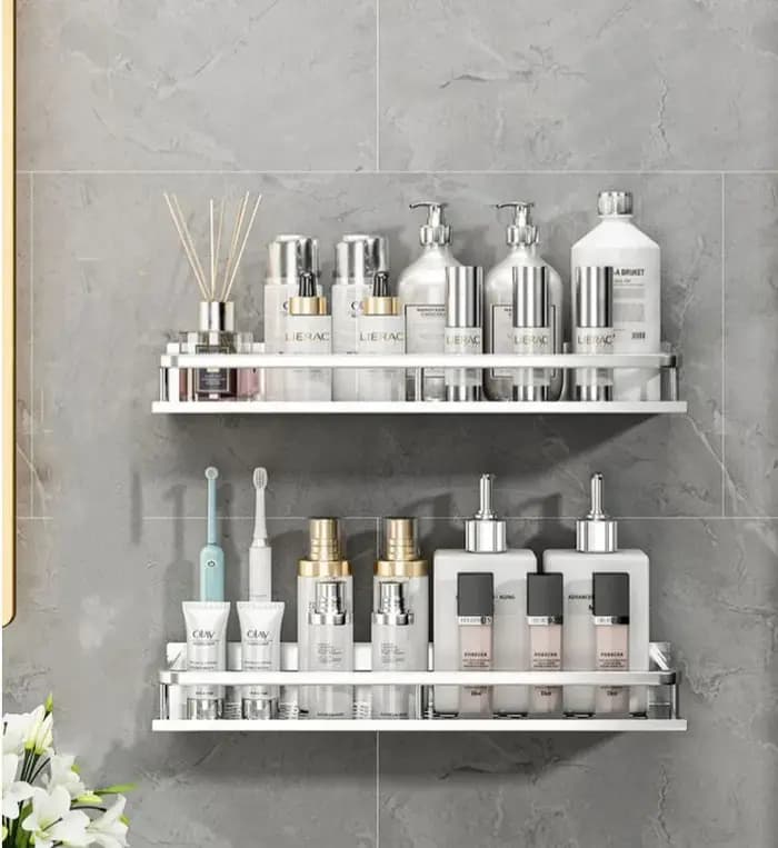 Organisateur d'étagère de salle de bain 30-50CM